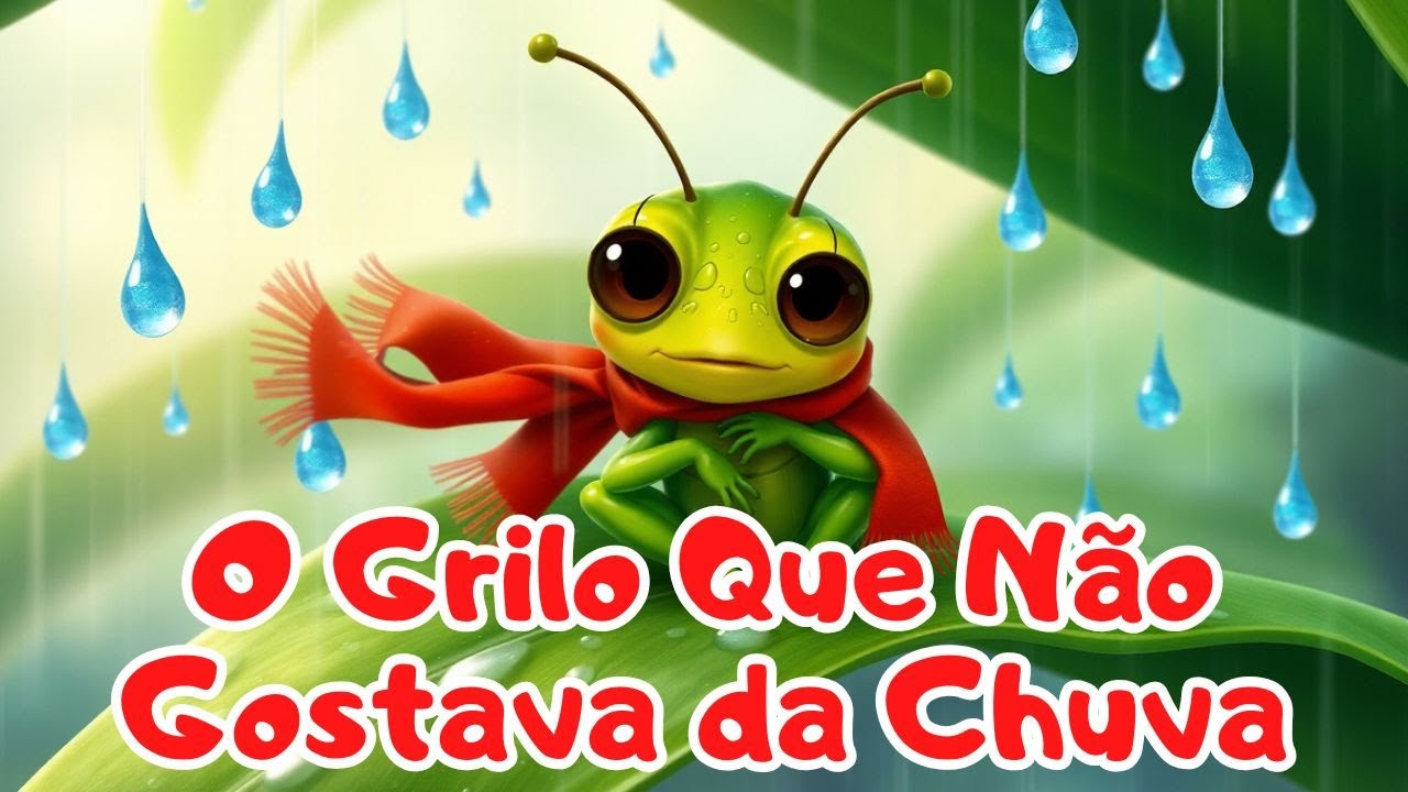 O Grilo que Não Gostava da Chuva 🎻🌧️ - História Infantil | #historiainfantil #fabulas #historinhas