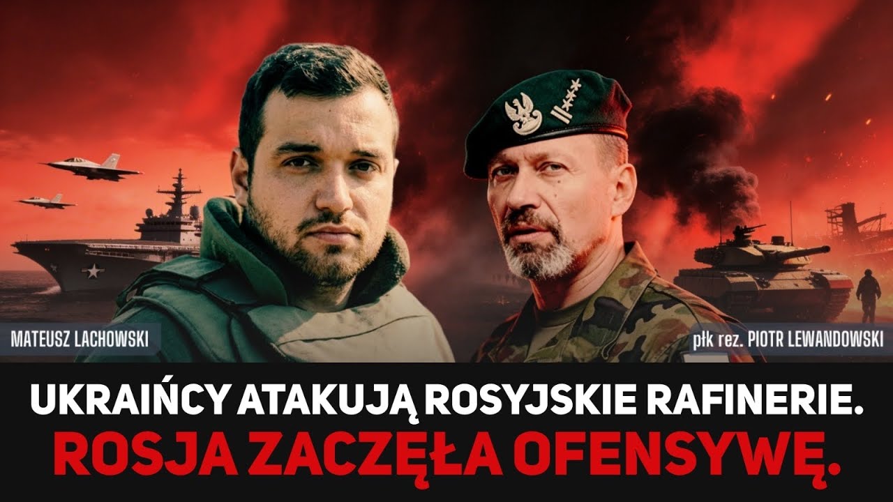 Koniec wojny USA z Iranem? Klęska Trumpa? Ukraińcy kontratakują. płk Piotr Lewandowski M. Lachowski.
