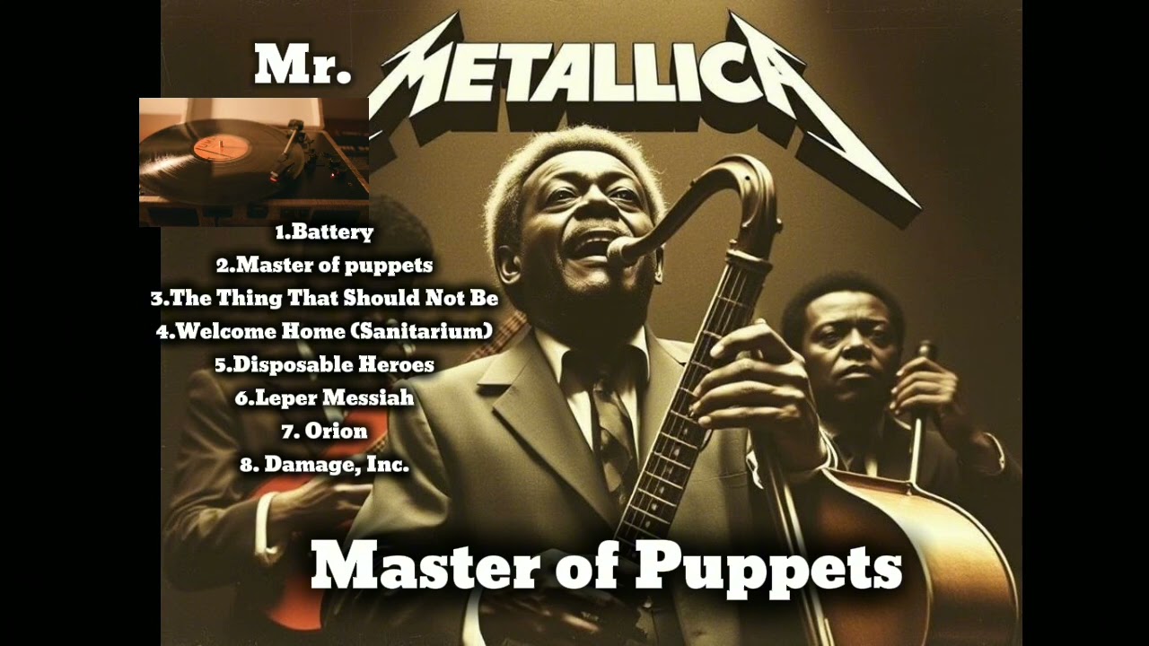 Metallica-Master of Puppets, if it was recorded in the 50s