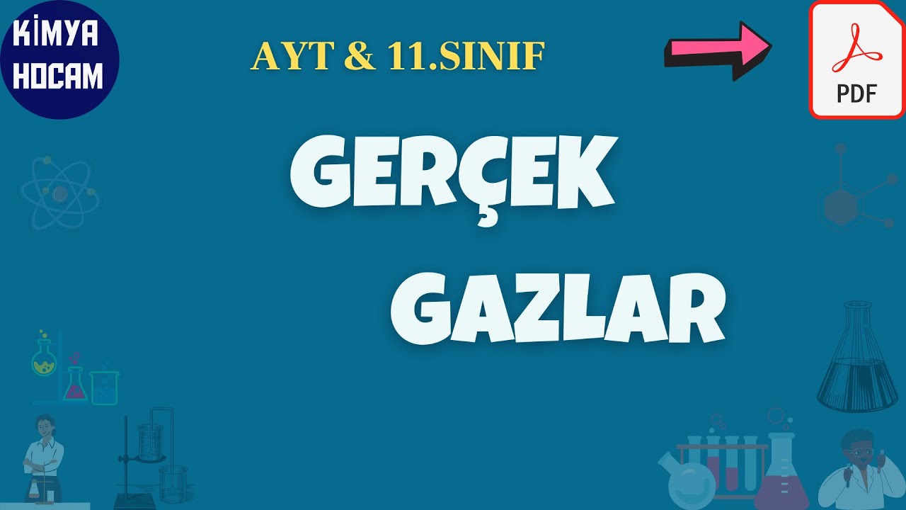 Gerçek Gazlar | Joule-Thomson Olayı | Gazlar | Faz Diyagramları | Ayt | 11.Sınıf |Güncel Müfredat