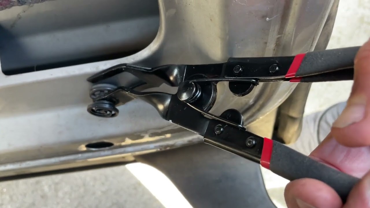 Removing door cards from VW T5 Shuttle rear sliding doors