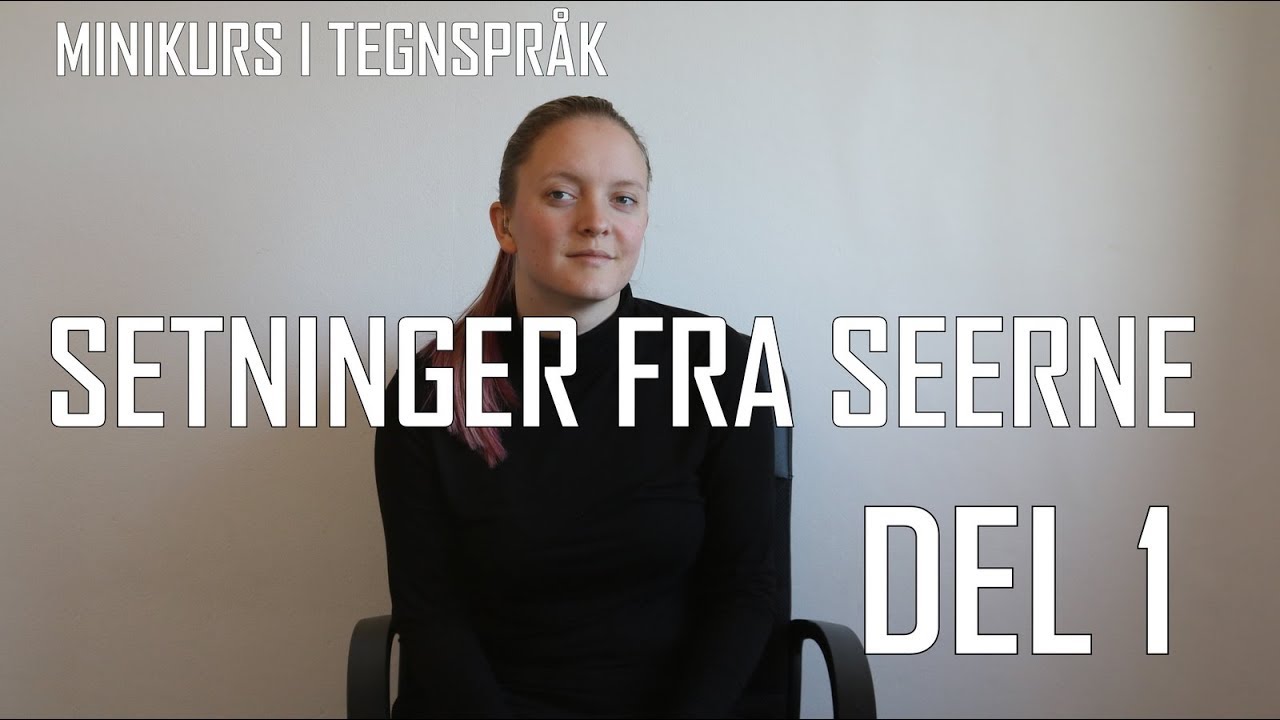 Minikurs i tegnspråk: Setninger fra seerne - del 1 (#133)