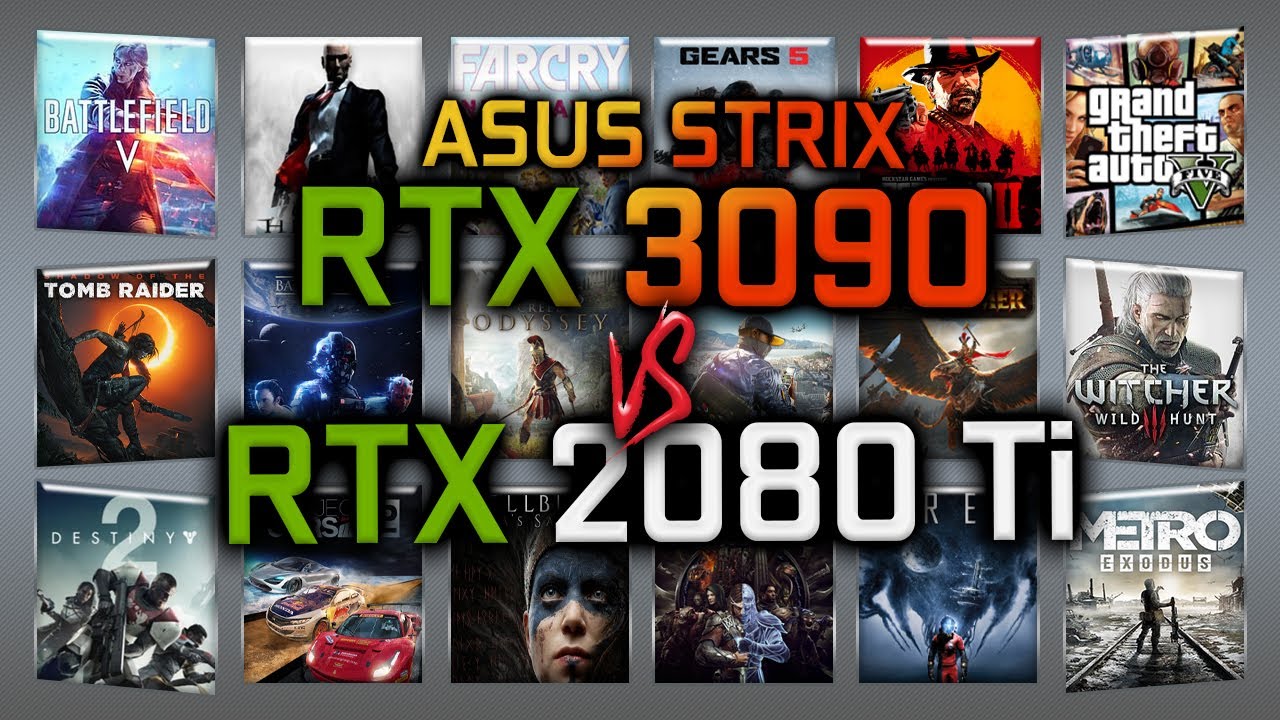 ASUS STRIX RTX 3090 vs RTX 2080 Ti Benchmark &ndash; 65 Tests