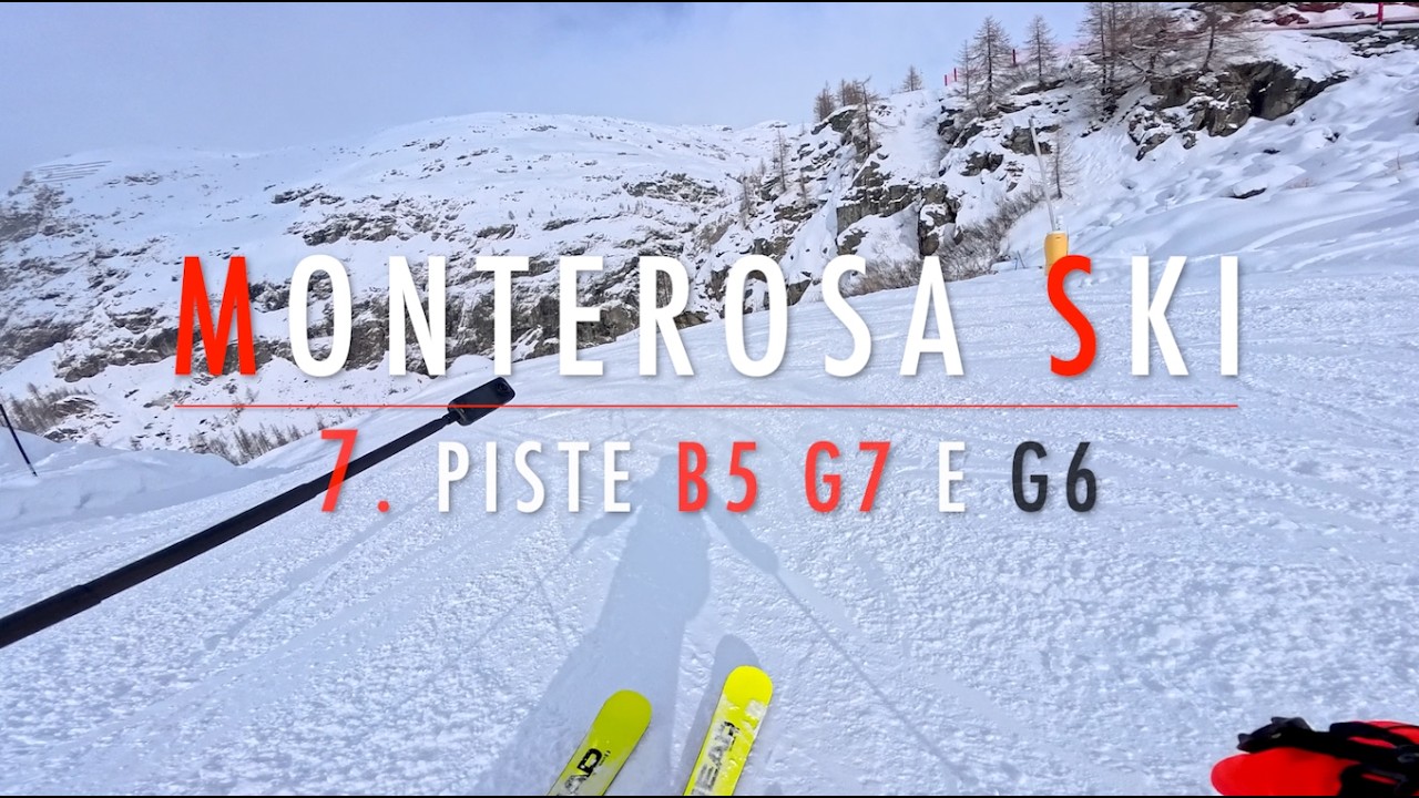🔴 MONTEROSA SKI 🔴 7. Piste B5 G7 (rosse) G6 (nera) 🔴 Day 4 🔴 Insta360 Ace Pro 2 🔴 12.2.2026