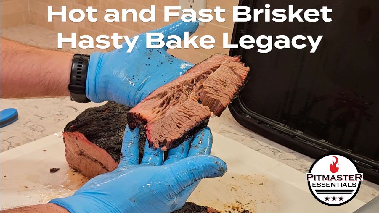Hot and Fast Brisket on the Hasty Bake Legacy