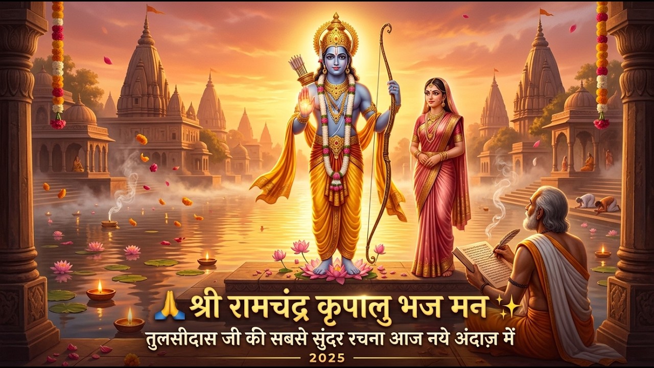 इस भजन को सुनते ही मन शांत हो जाएगा 😢 | श्री रामचंद्र कृपालु भज मन 2026