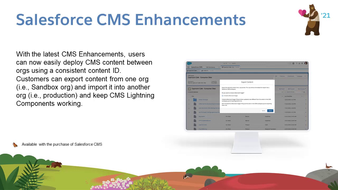 Experience Cloud: Salesforce CMS Enhancements