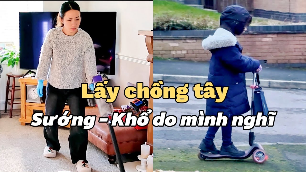 Làm nội trợ ở Anh khác gì ở Việt Nam? | Một ngày rất thật của mình 🇬🇧