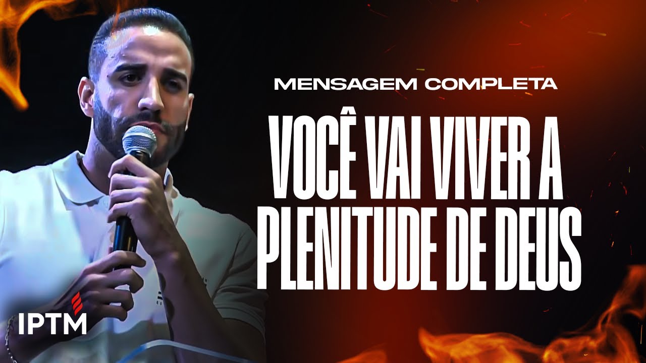 MENSAGEM COMPLETA: Você Vai Viver a Plenitude De Deus - Pr Leonardo Sale