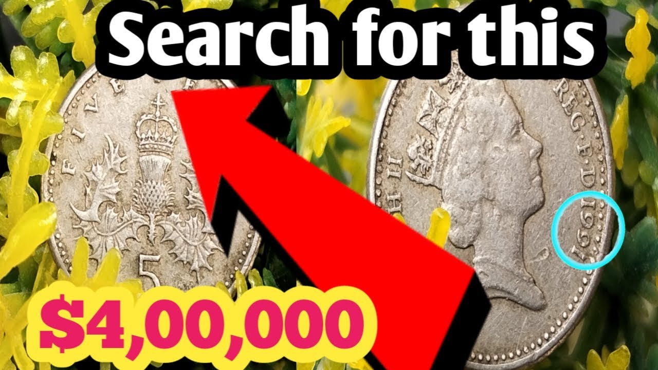 UK 5 NEW PENCE 1991 COIN VELUE || Most valuable Coin worth up to 4,00,000 look for this?