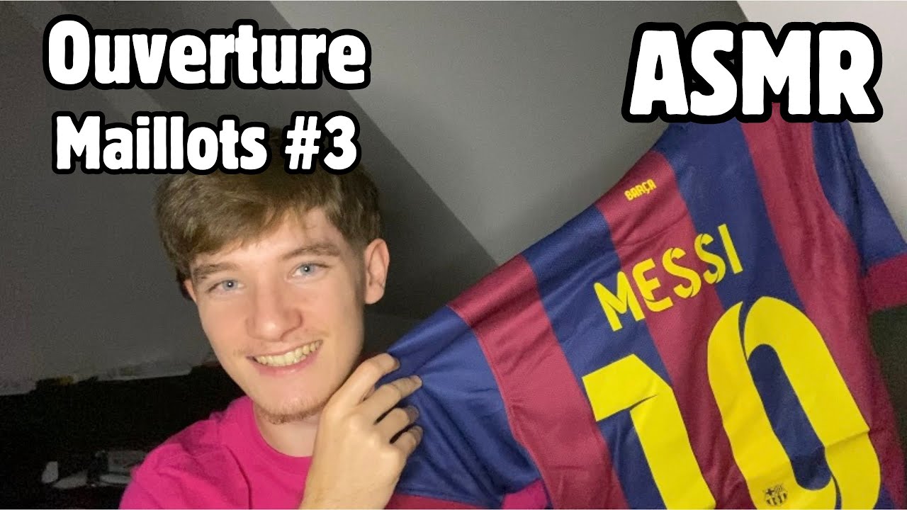 ASMR - Unboxing Maillots de Foot #3