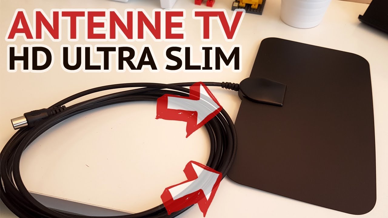 TEST D'UNE ANTENNE TV TNT HD ULTRA SLIM | EST-CE QUE CA MARCHE VRAIMENT ? 📺