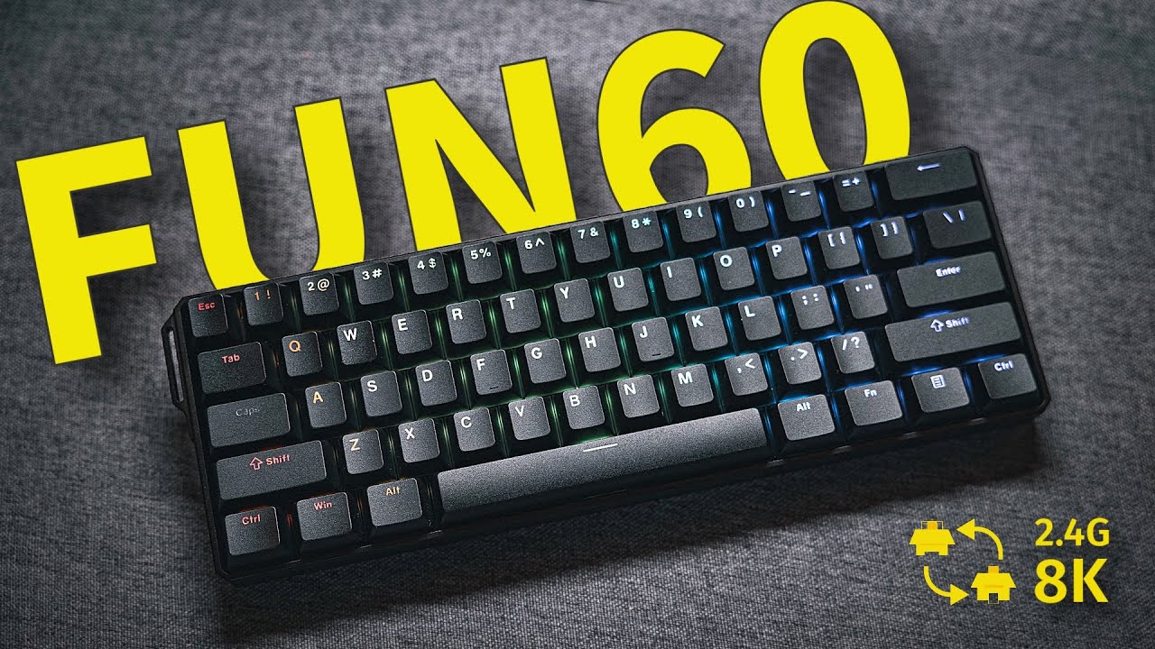 Is FUN60 MAX the ONLY Gaming Keyboard You'll EVER Need?