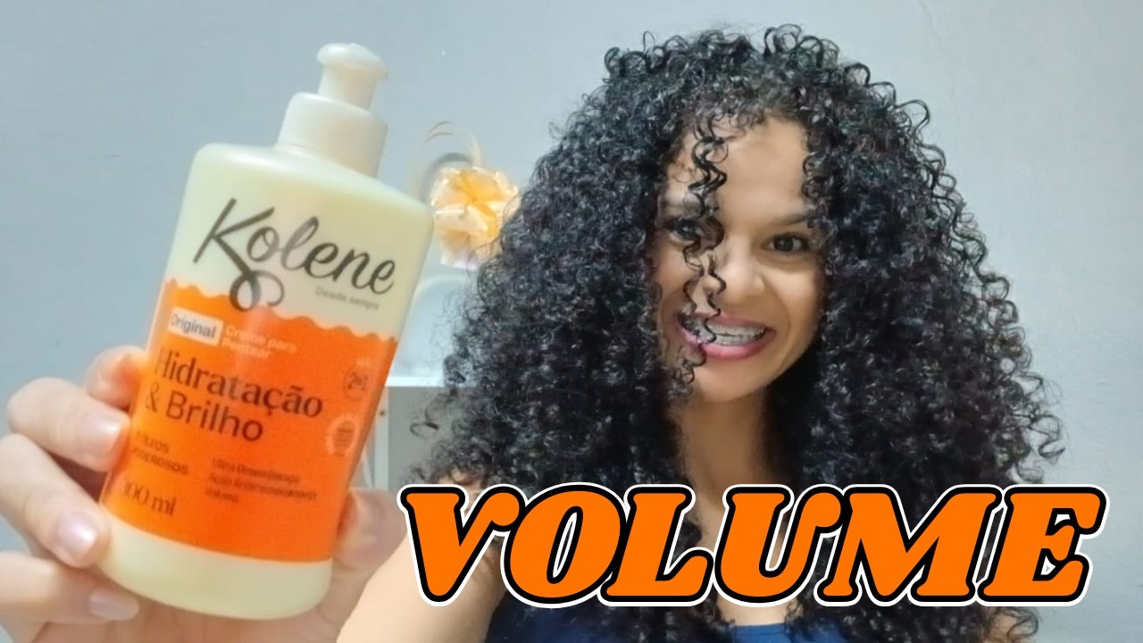 Finalização com Kolene Original Hidratação & Brilho| Para todas curvaturas