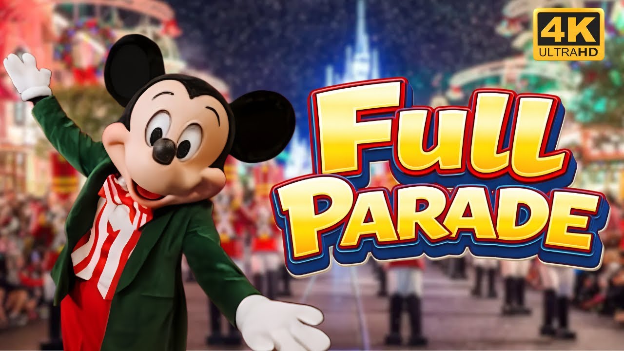 Disney World Christmas Parade 2025 | Mickey’s Once Upon a Christmastime!