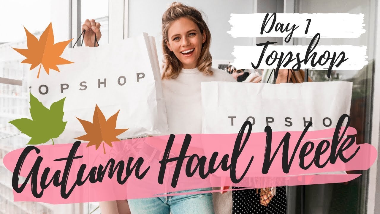 AUTUMN HAUL WEEK || TOPSHOP huge haul & Try On  || DAY 1 || COCOA CHELSEA