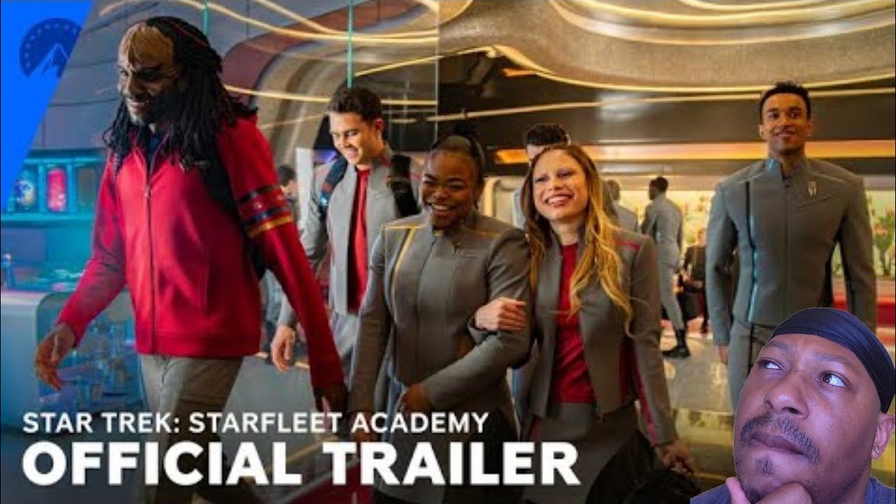 Official Trailer | Star Trek: Starfleet Academy | Reaction Video!