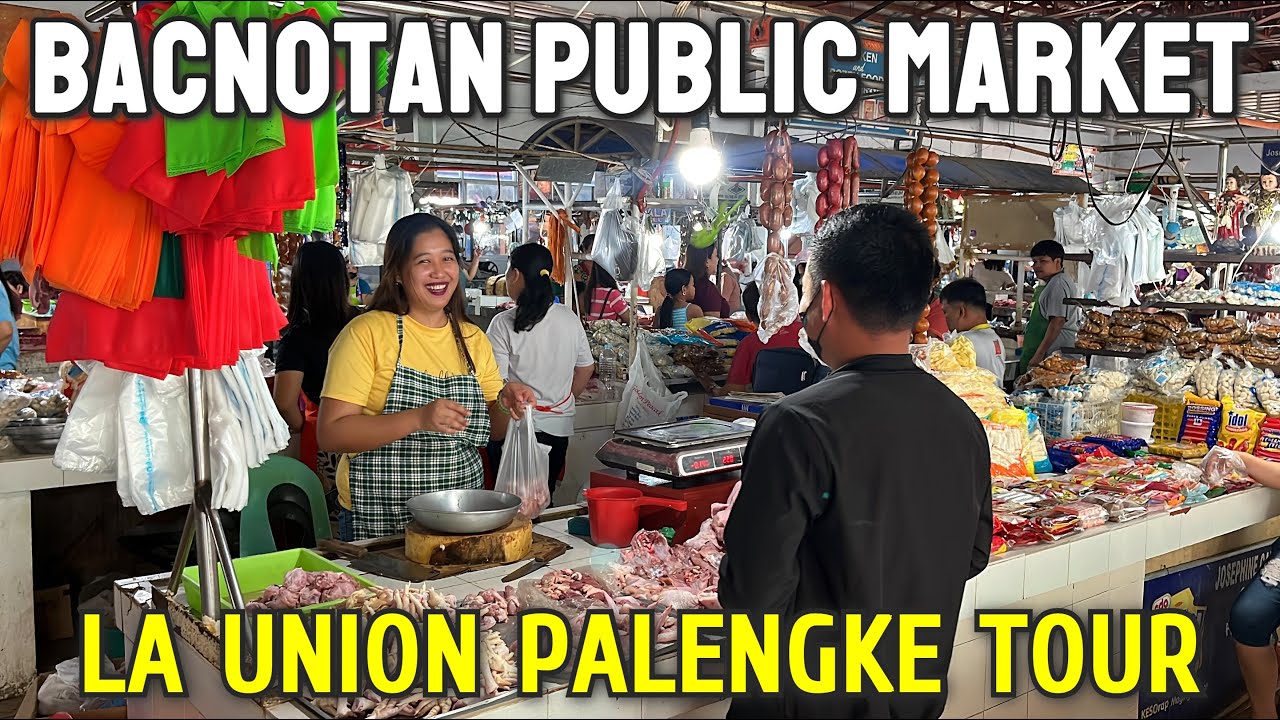 BACNOTAN LA UNION PUBLIC MARKET TOUR | Ilocano Palengke Visit in Bacnotan | La Union Philippines