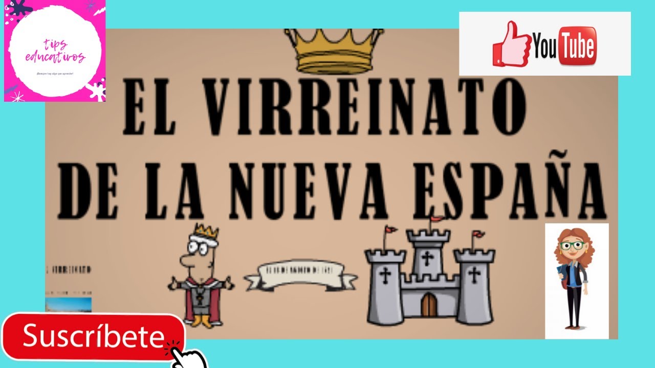 EL VIRREINATO DE LA NUEVA ESPAÑA CUARTO GRADO PRIMARIA
