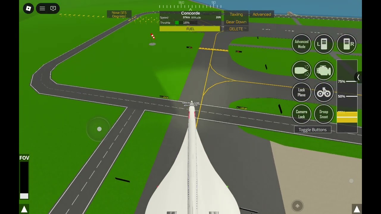 Buttering every plane in ptfs (Concorde)
