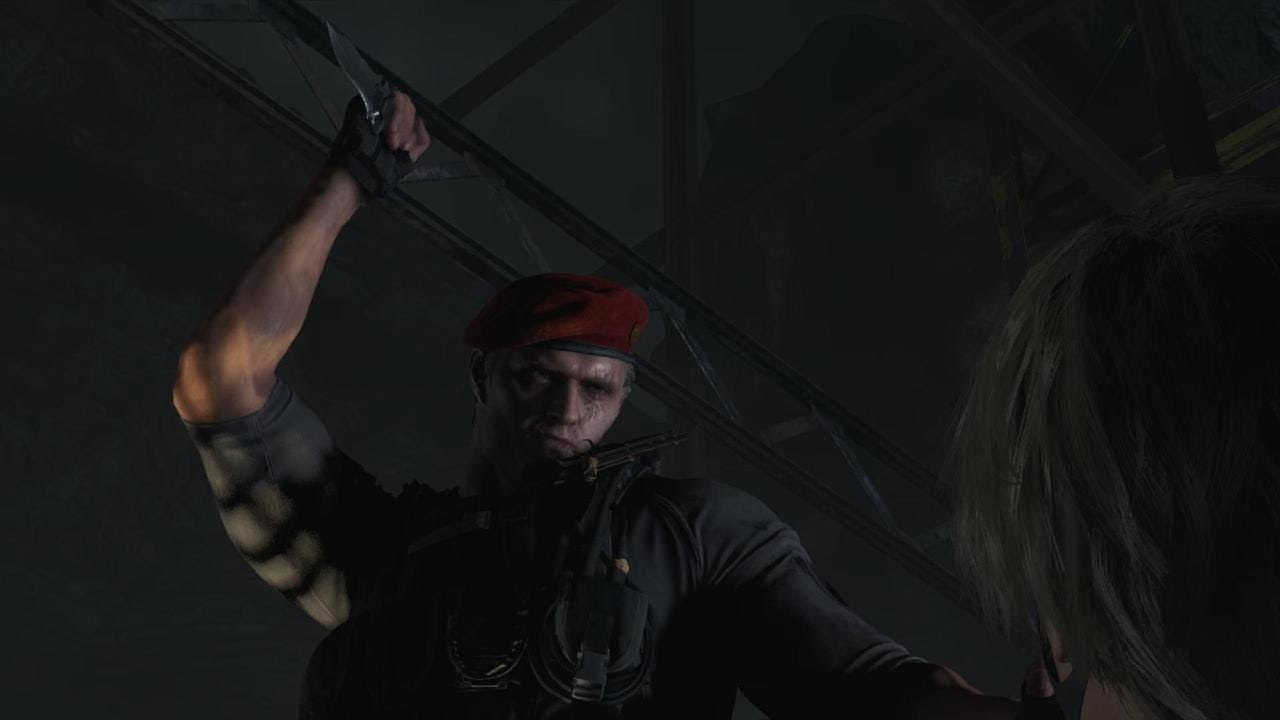 First Krauser Fight Profesional Mode - Resident Evil 4 Remake