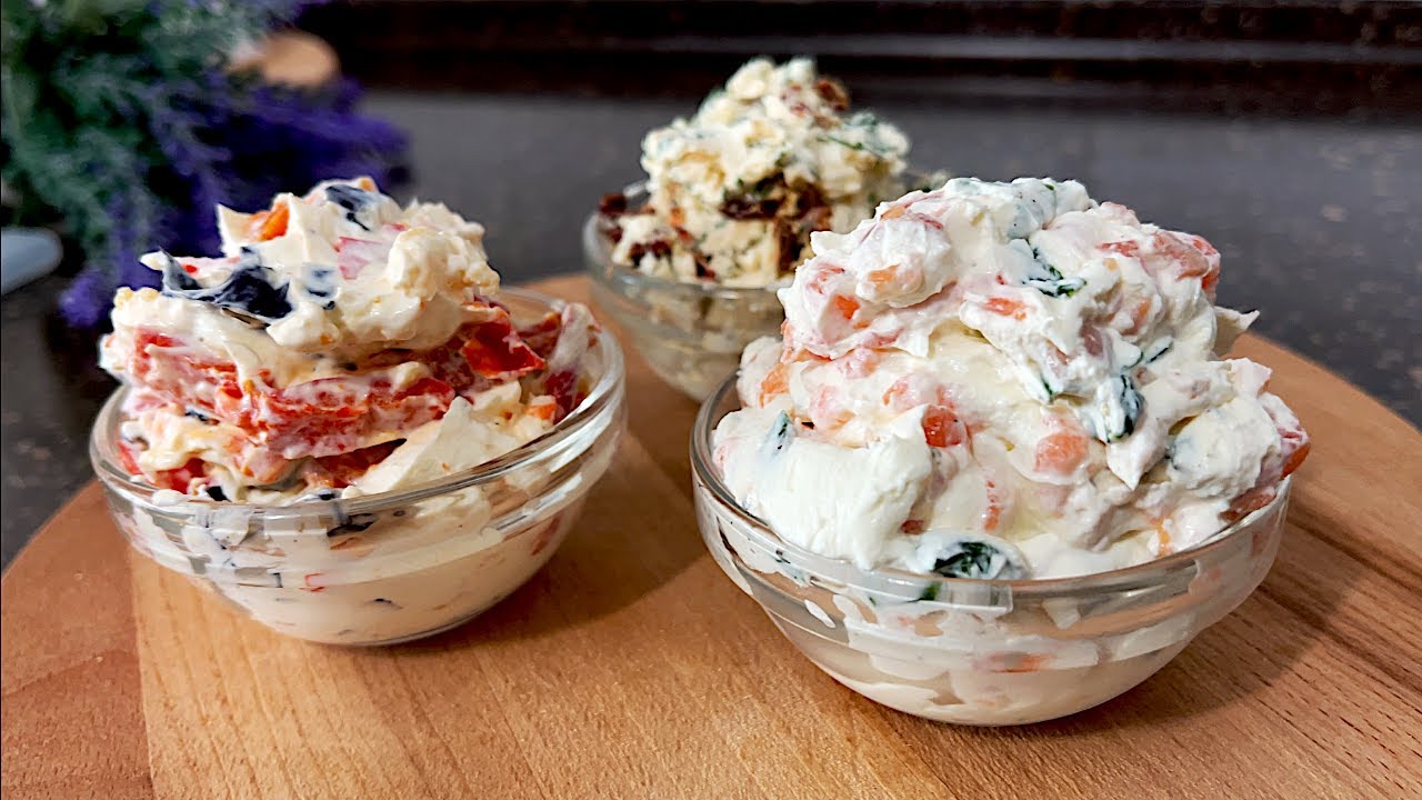 Настолько хорошо, что на столе ничего не остается! 3 вкусных рецепта сливочного сыра