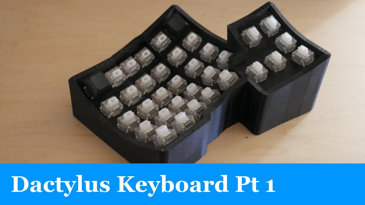 Building The Dactylus Keyboard Part 1