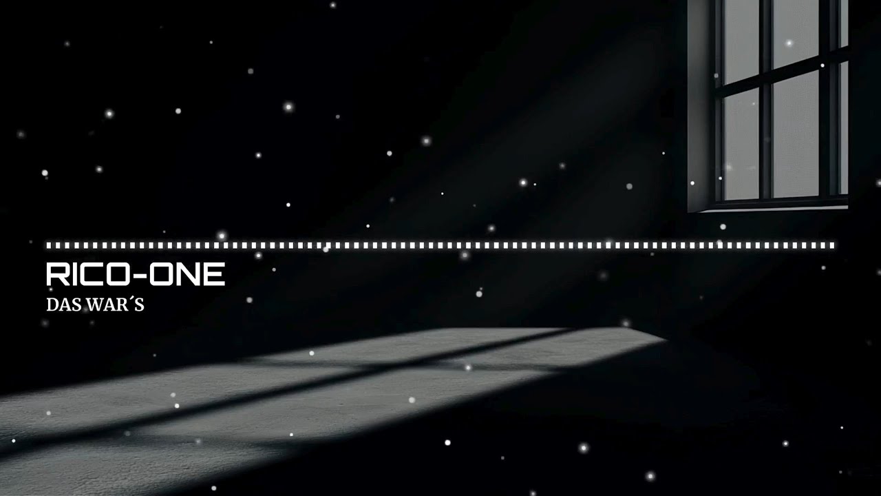 Rico-one - Das war´s (Official Visualizer)