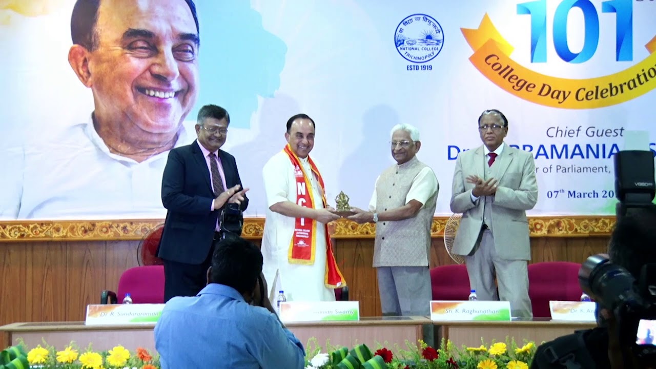National College, Trichy: 101st College Day Ceremony