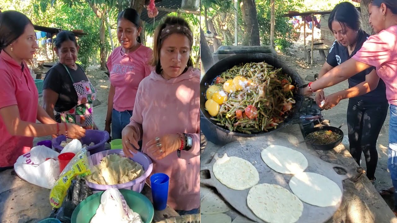 Dios mio asi empesamos a preparar el pito verali y Blanca le asen Mala cara Ala comida ☹🤯