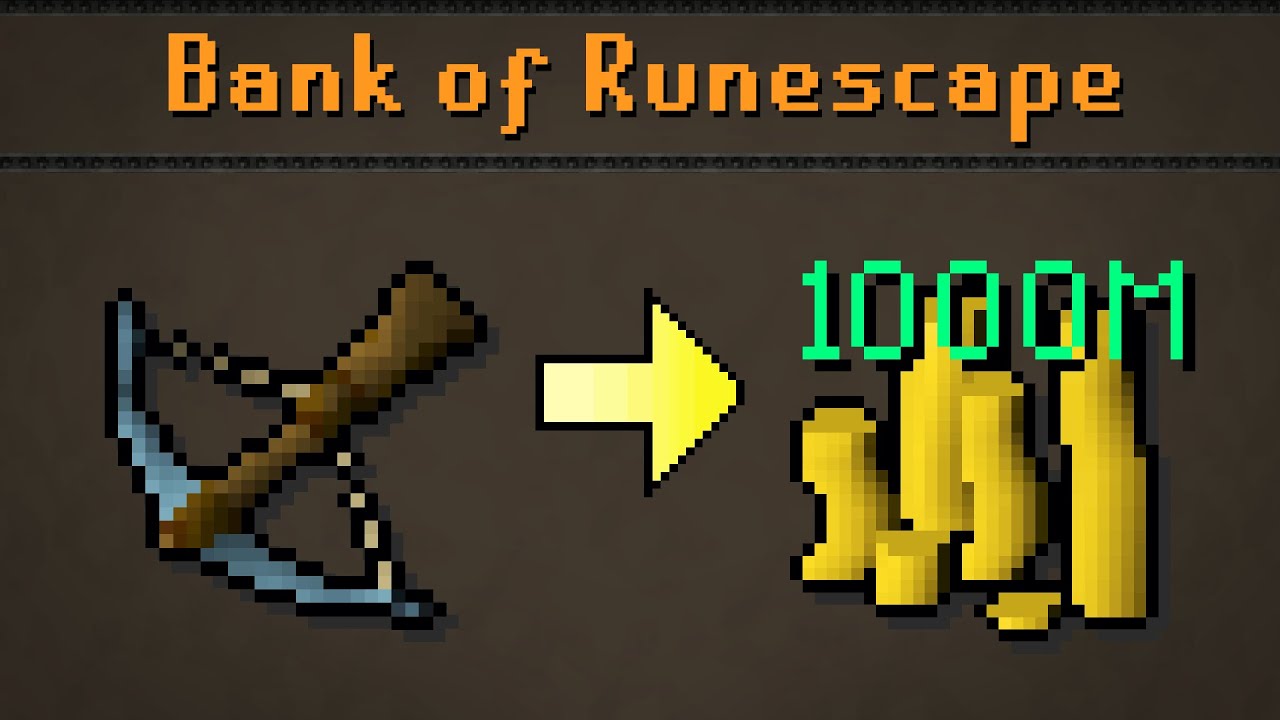 1 Billion GP from a Crossbow without dying [FULL SERIES]