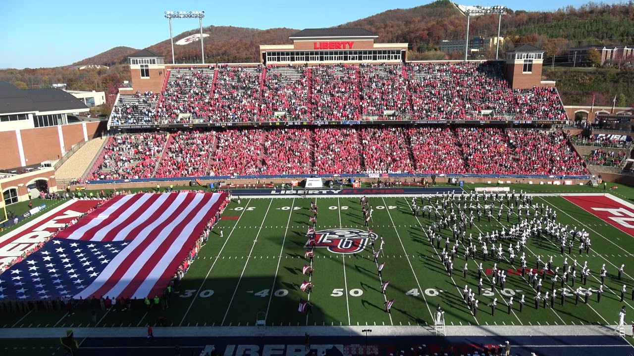 11/11/2023 Liberty University Marching Band Veteran's Day Celebration