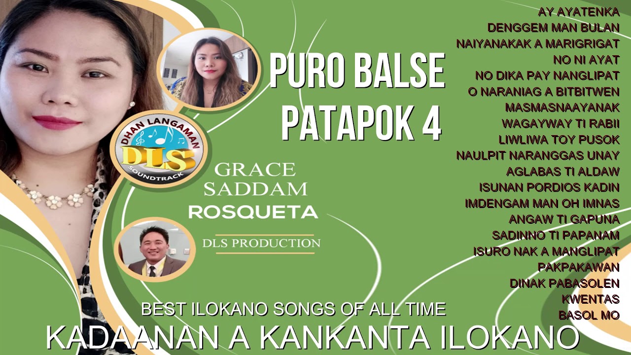 PURO BALSE PATAPOK 4 (ILOCANO WALTZ) BEST OF MS. GRACE SADDAM ROSQUETA