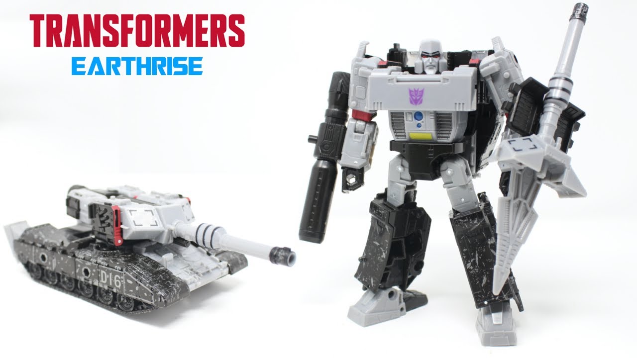 Обзор Transformers Earthrise Voyager Class Megatron