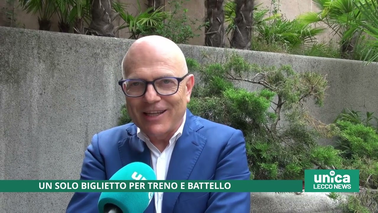Un solo biglietto per treno e battello