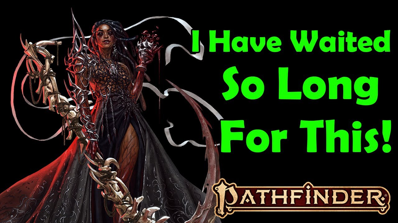 Pathfinder's Newest Class the Necromancer is Really Cool!