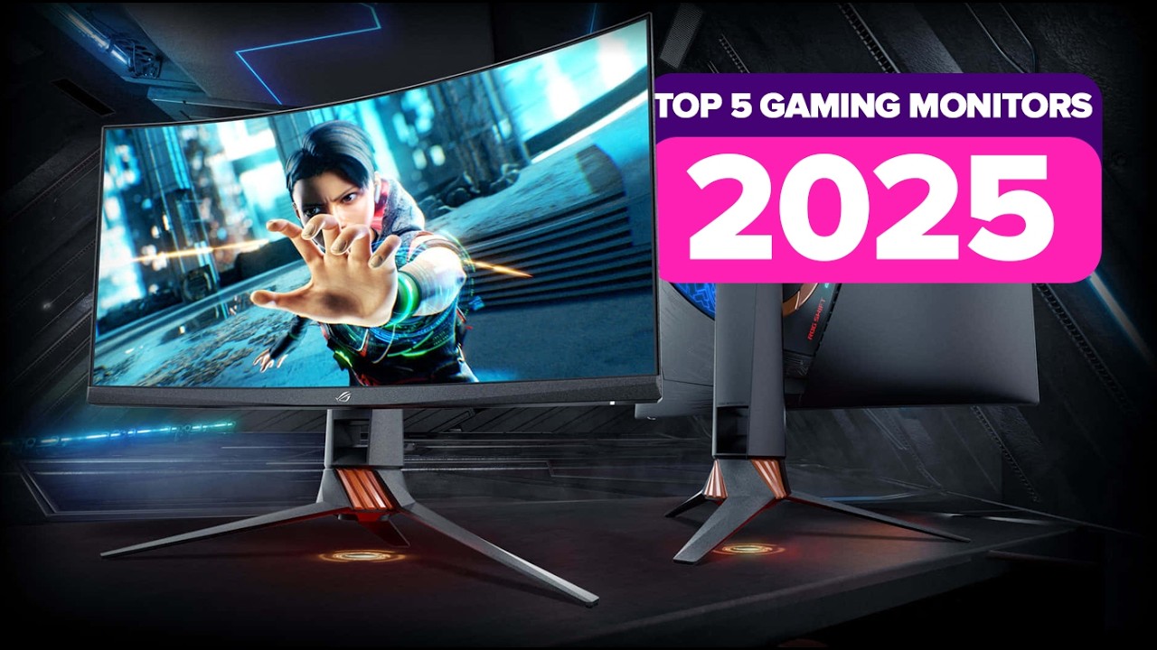 The ONLY 5 Gaming Monitors Worth Buying in 2025!