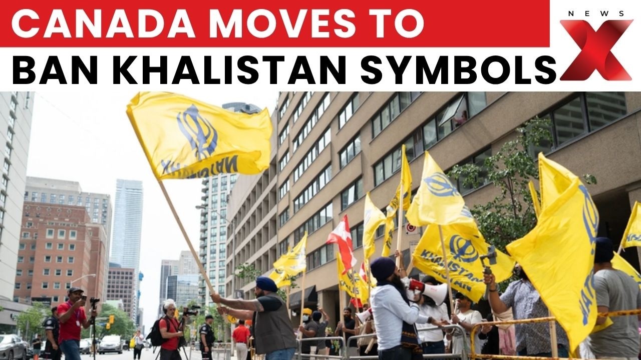 Canada Passes Bill to Criminalize Khalistan Terror Symbols in Public Displays | Latest News | NewsX