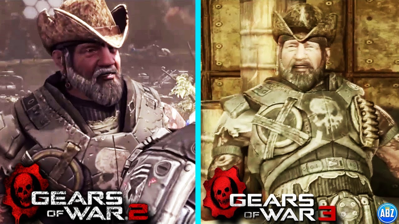 Gears of War ДИЗЗИ УОЛЛИН Эволюция (Gears 2 — Gears 3)
