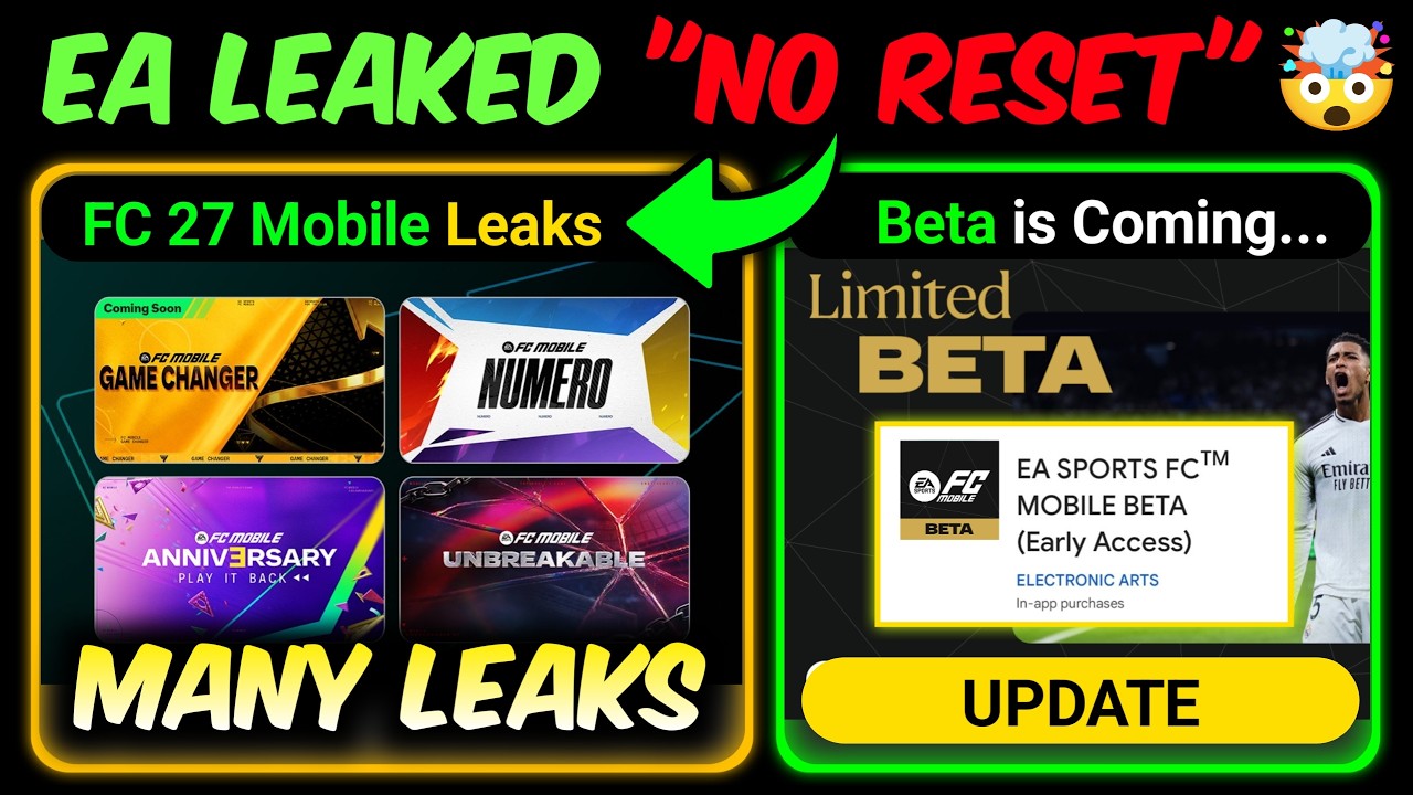 Сливы обновлений EA FC 27 Mobile &mdash; 7 радостных и печальных новостей | Mr. Believer