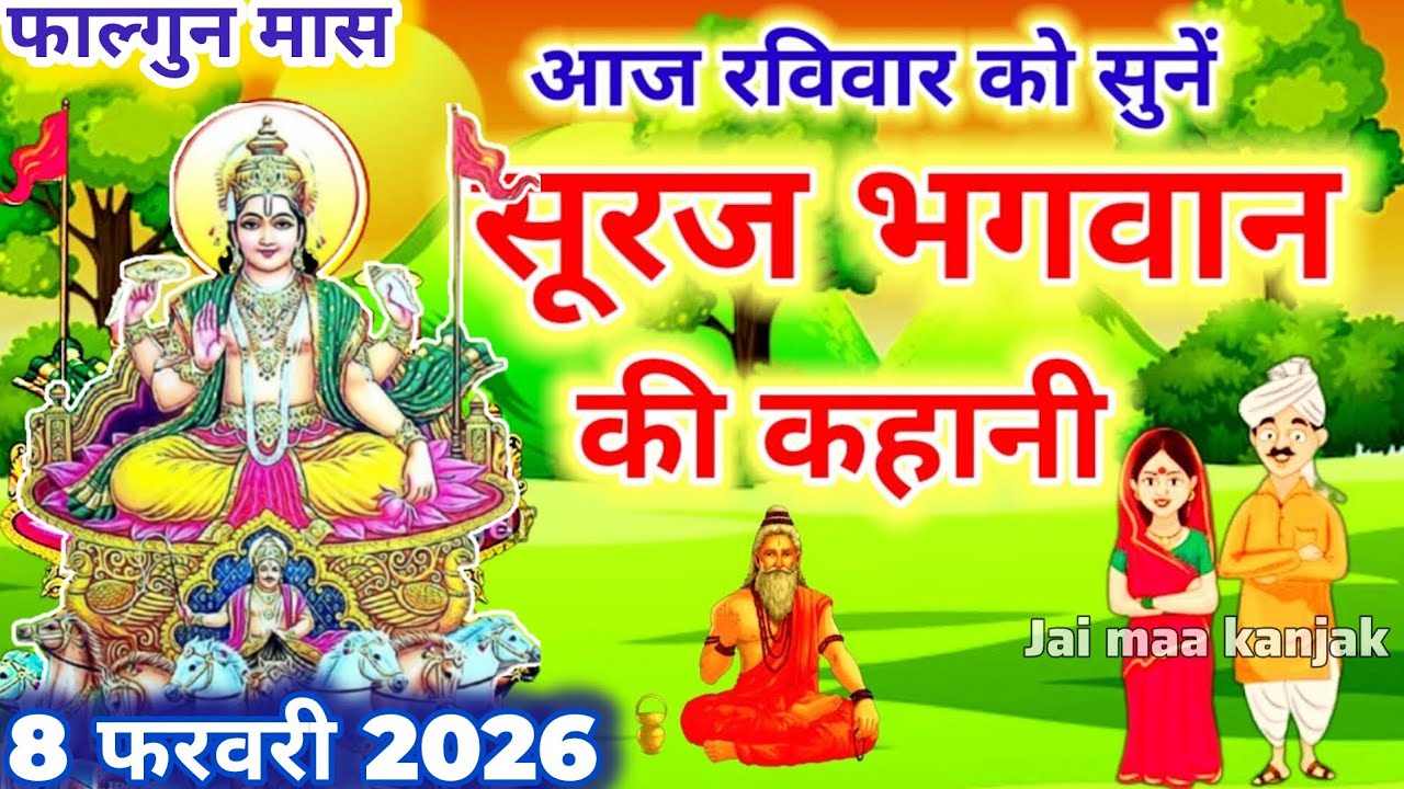 आज रविवार को सुनें सूरज भगवान की कथा Ravivar vrat katha |Surya dev ki kahani |Suraj Bhagwan ki katha