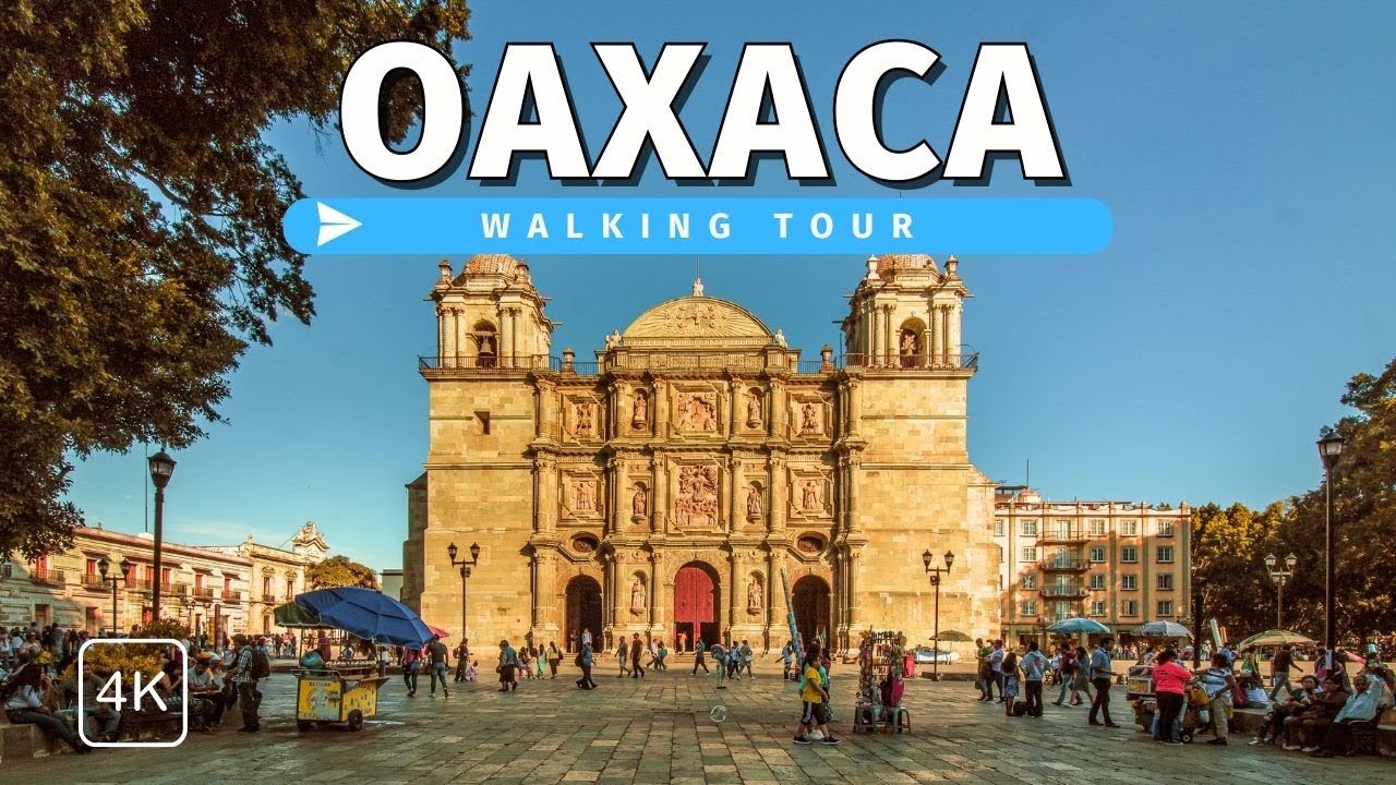 Oaxaca 🇲🇽 Walking Tour | Explore the City’s Heart in 4K with Captions