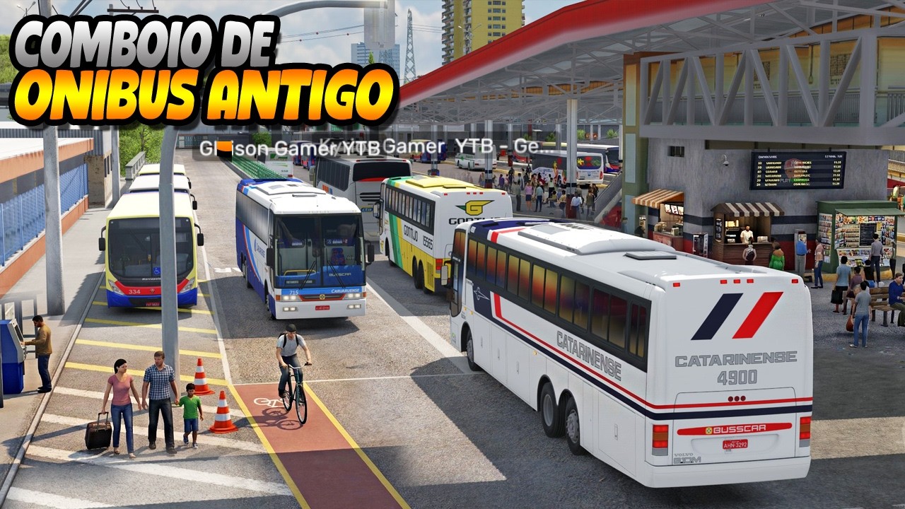 LINHA INTERMUNICIPAL EM COMBOIO - ETS 2 BUS