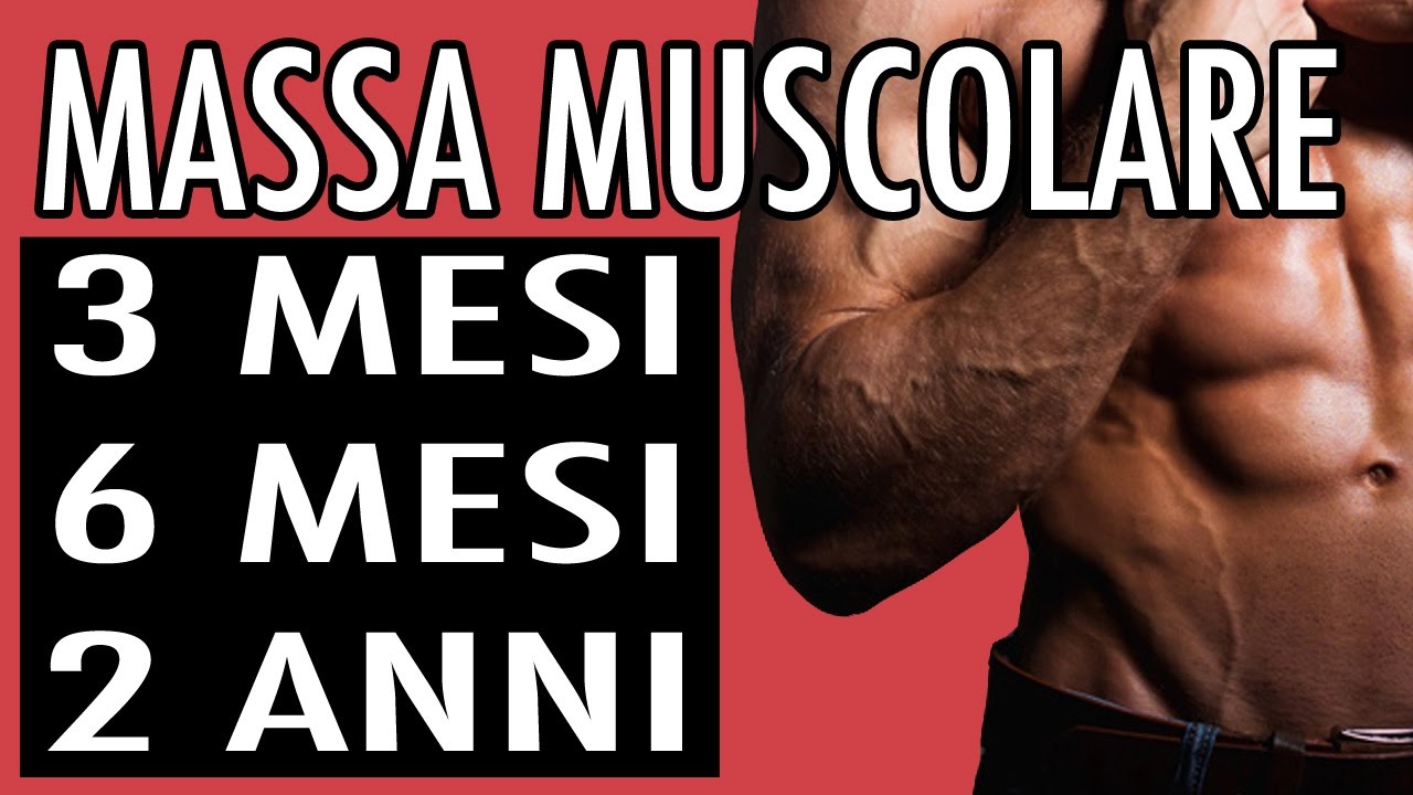 MASSA MUSCOLARE QUANTO TEMPO CI VUOLE PER I RISULTATI?