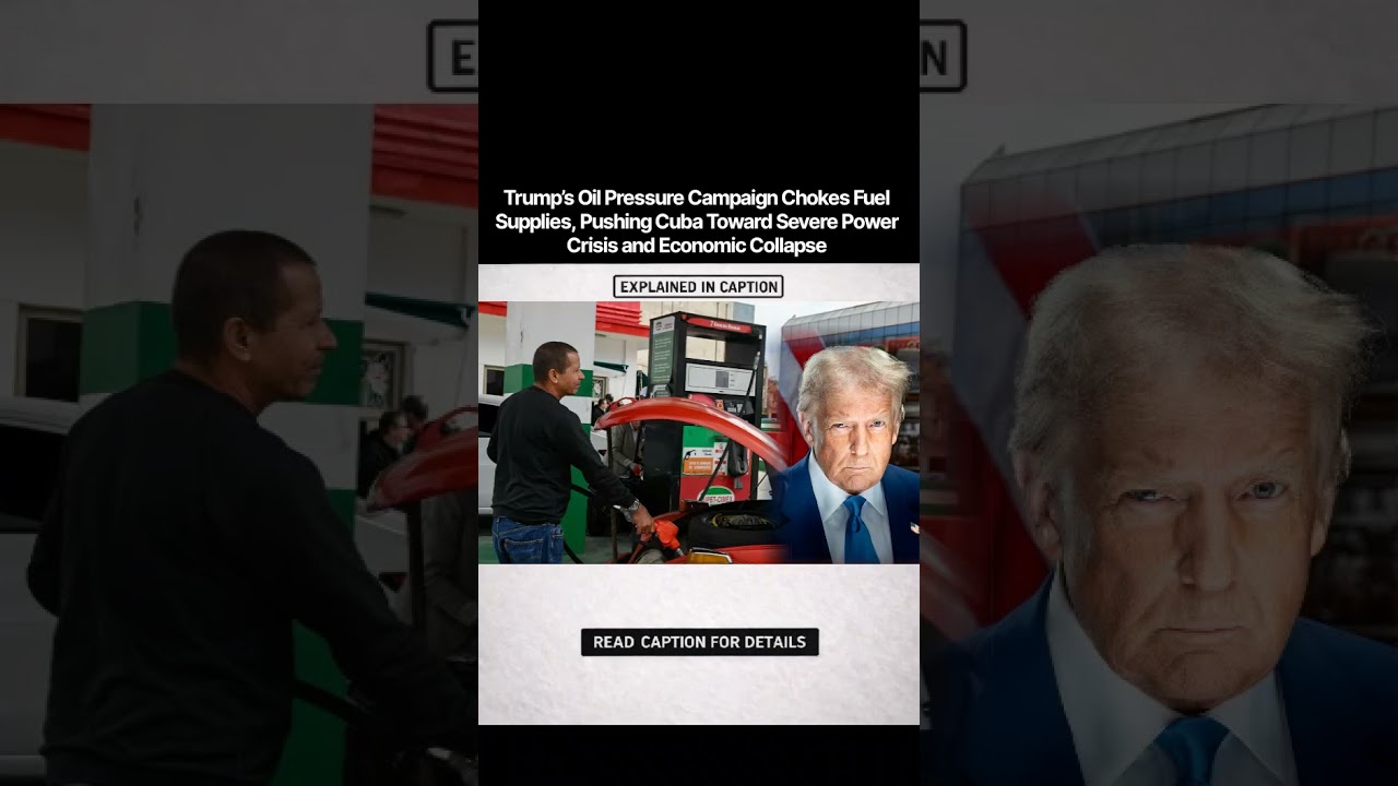 Trump oil pressure campaign chokes fuel supplies.