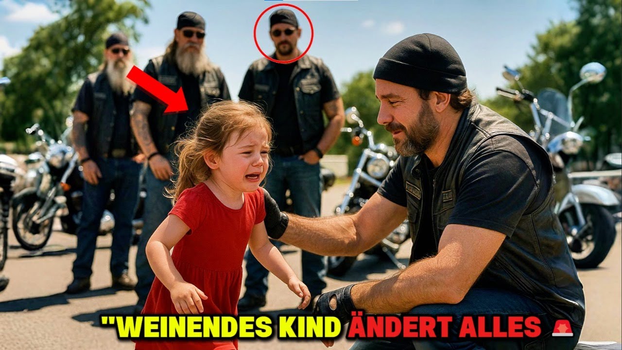 Als ein kleines Mädchen zu den falschen Männern lief – Der Biker, der wahres Mitgefühl zeigte