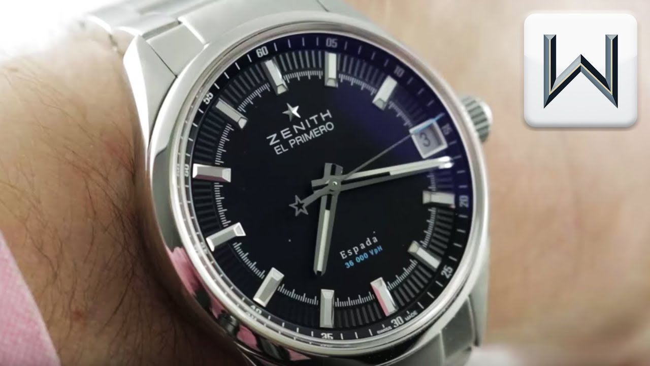 Zenith El Primero Espada Automatic (03.2170.4650/21.M2170) Luxury Watch Review
