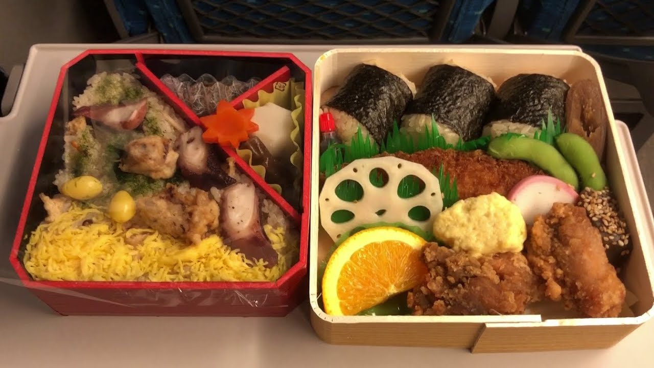 Shinkansen Ekiben Bento at Hiroshima Station