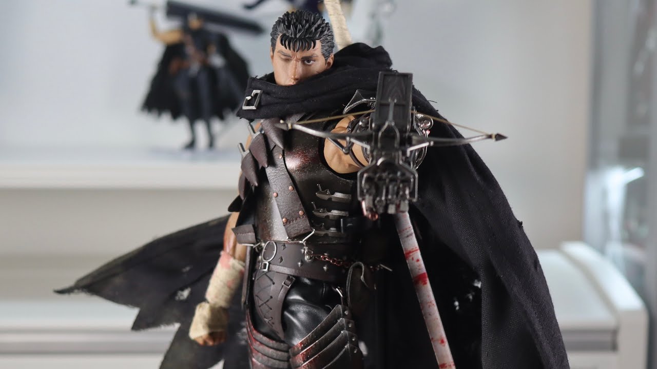 Threezero 1/6 Berserk Black Swordsman Guts (Unboxing/Poses/Comparison)