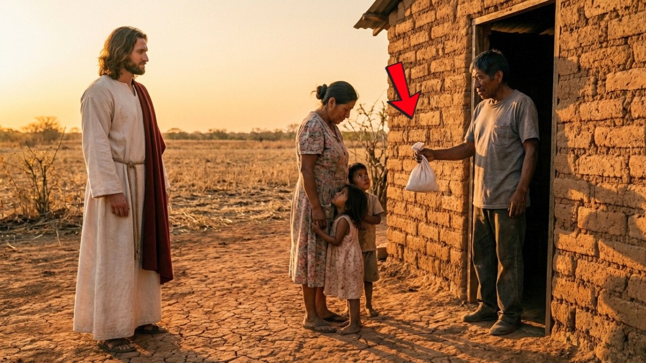 JESÚS SALVA al Campesino Que lo Perdió Todo Pero Compartió lo Último Con una Viuda y Sus Hijos